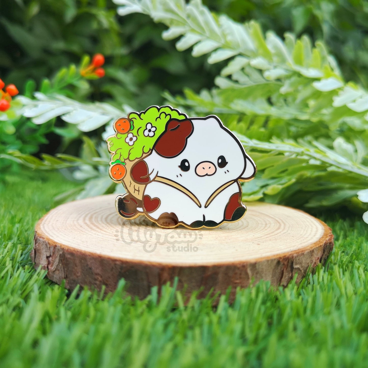 Strawberry Cowllector - Hard Enamel Pin