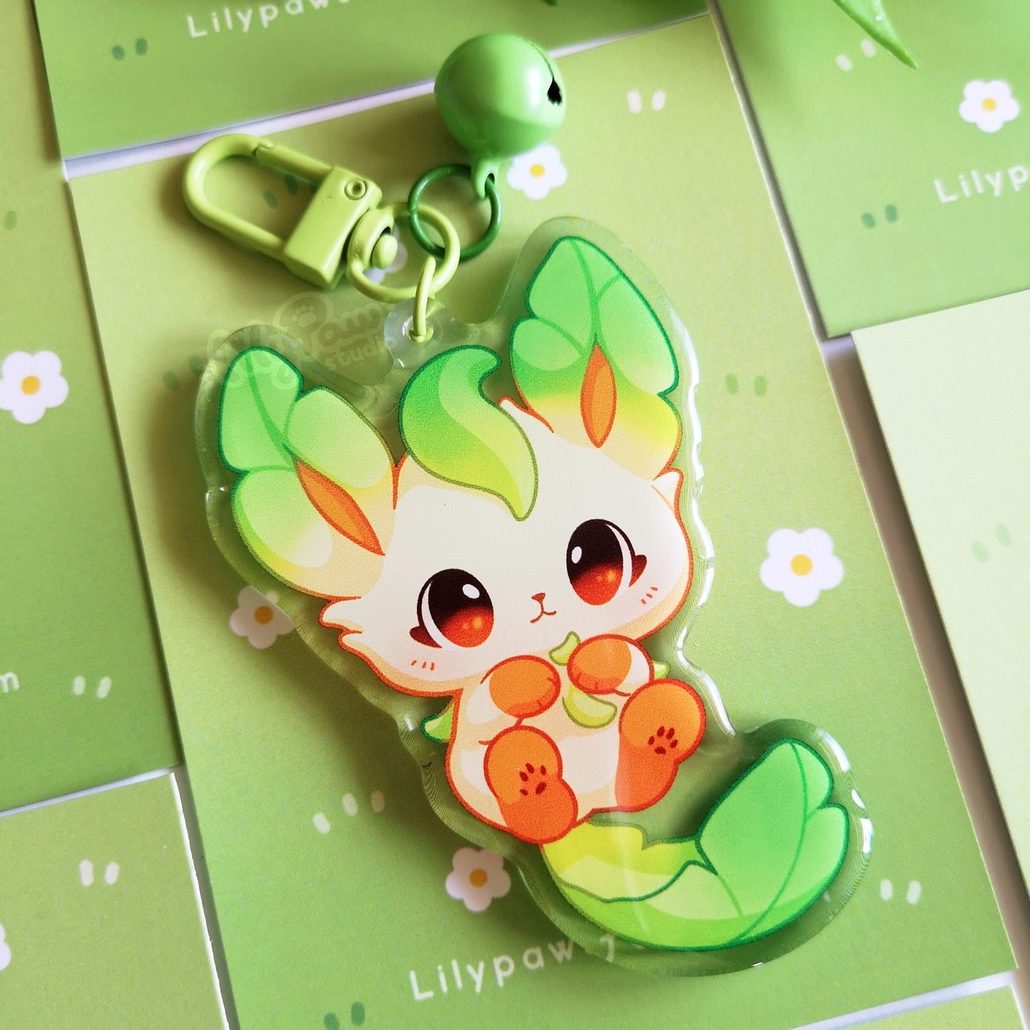 Eeveelution Acrylic Charm - Plant
