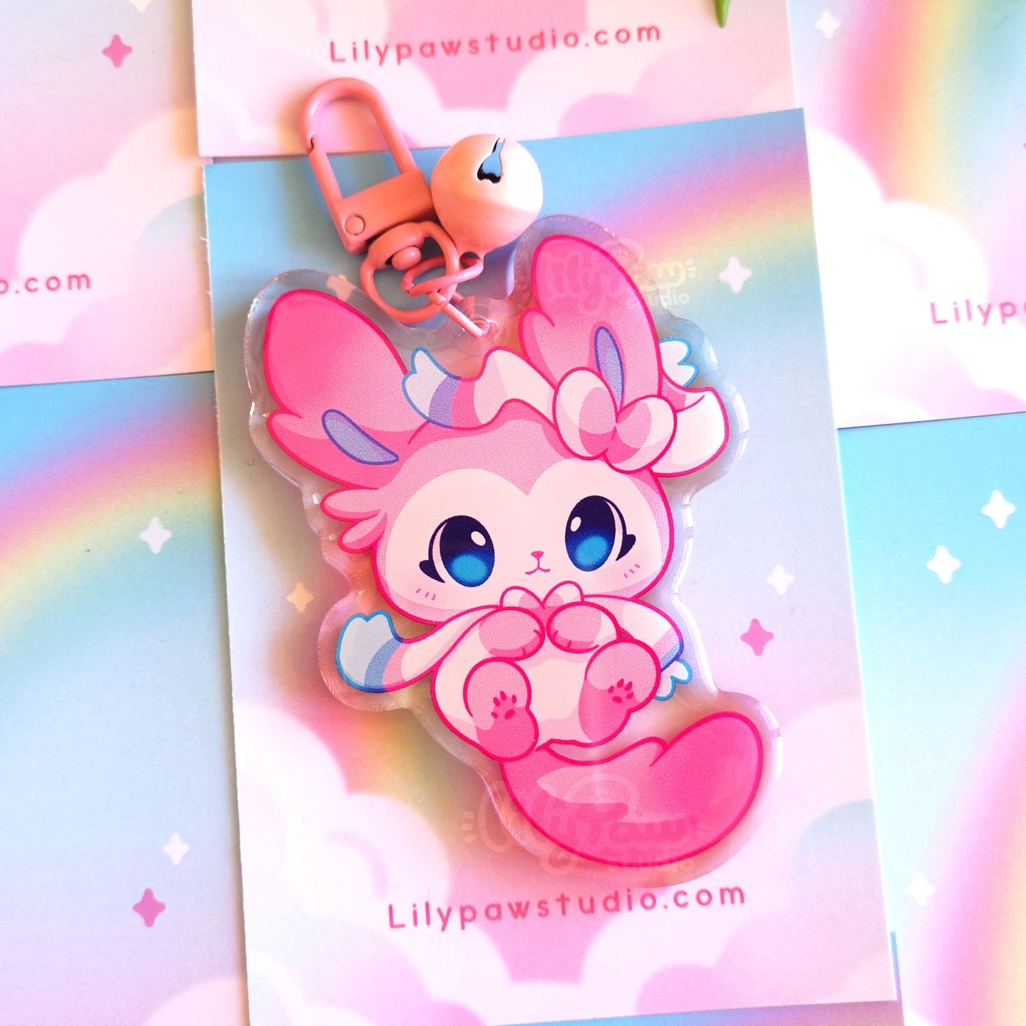 Eeveelution Acrylic Charm - Fairy