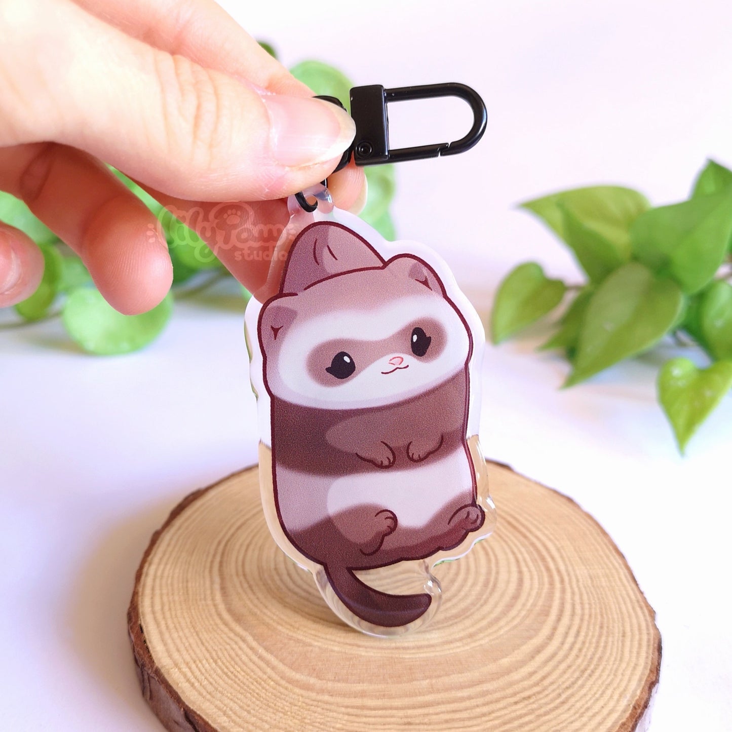 Ferret Mochimal - Acrylic Charm