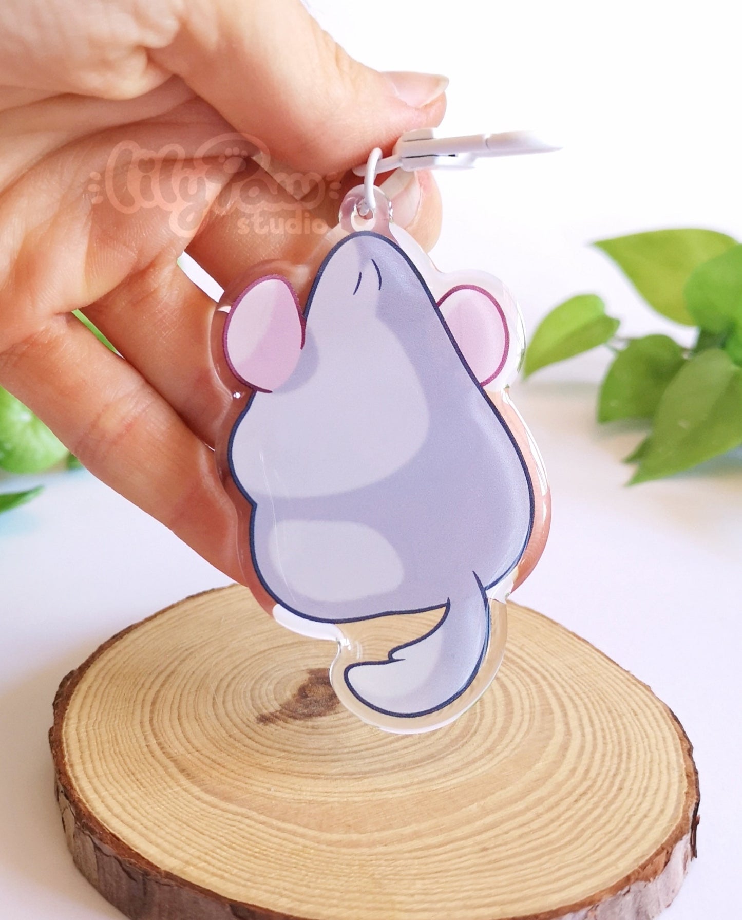 Chinchilla Mochimal - Acrylic Charm