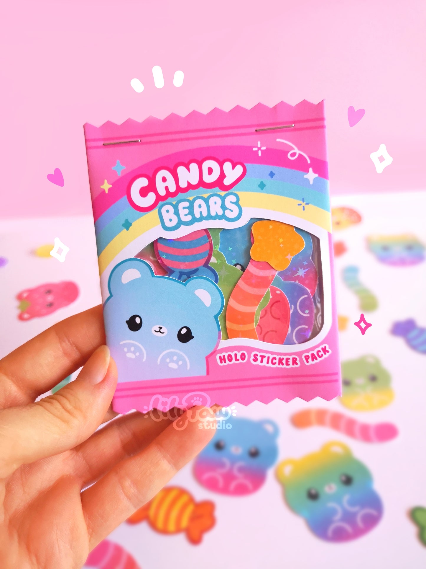 Candy Bears - Holo Sticker Pack