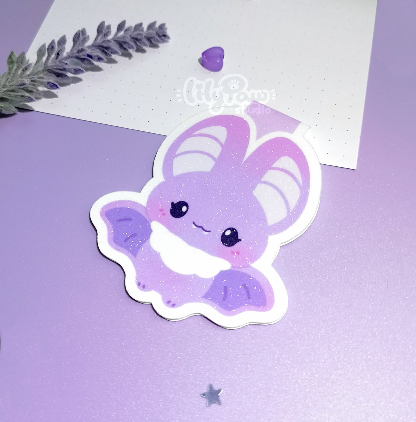 Bitty Bats - Magnetic Bookmarks