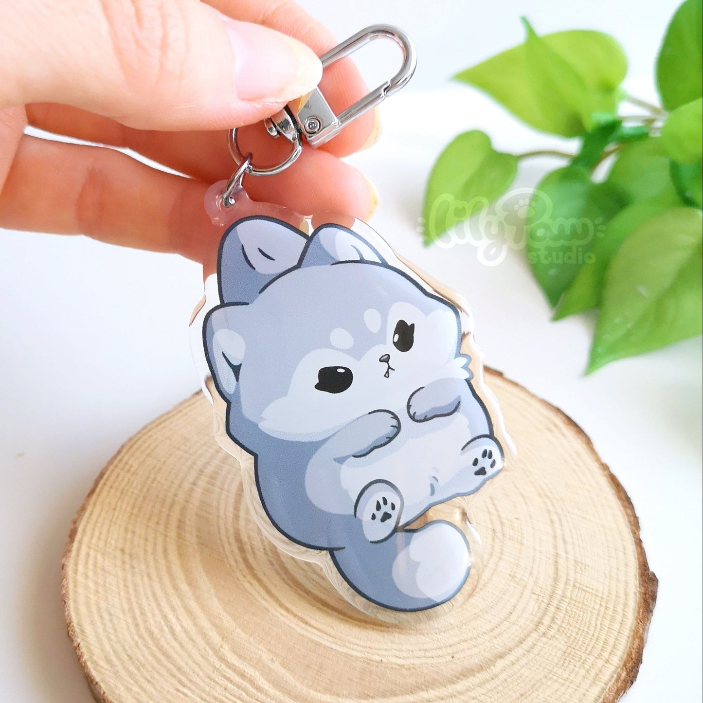 Wolf Mochimal - Acrylic Charm