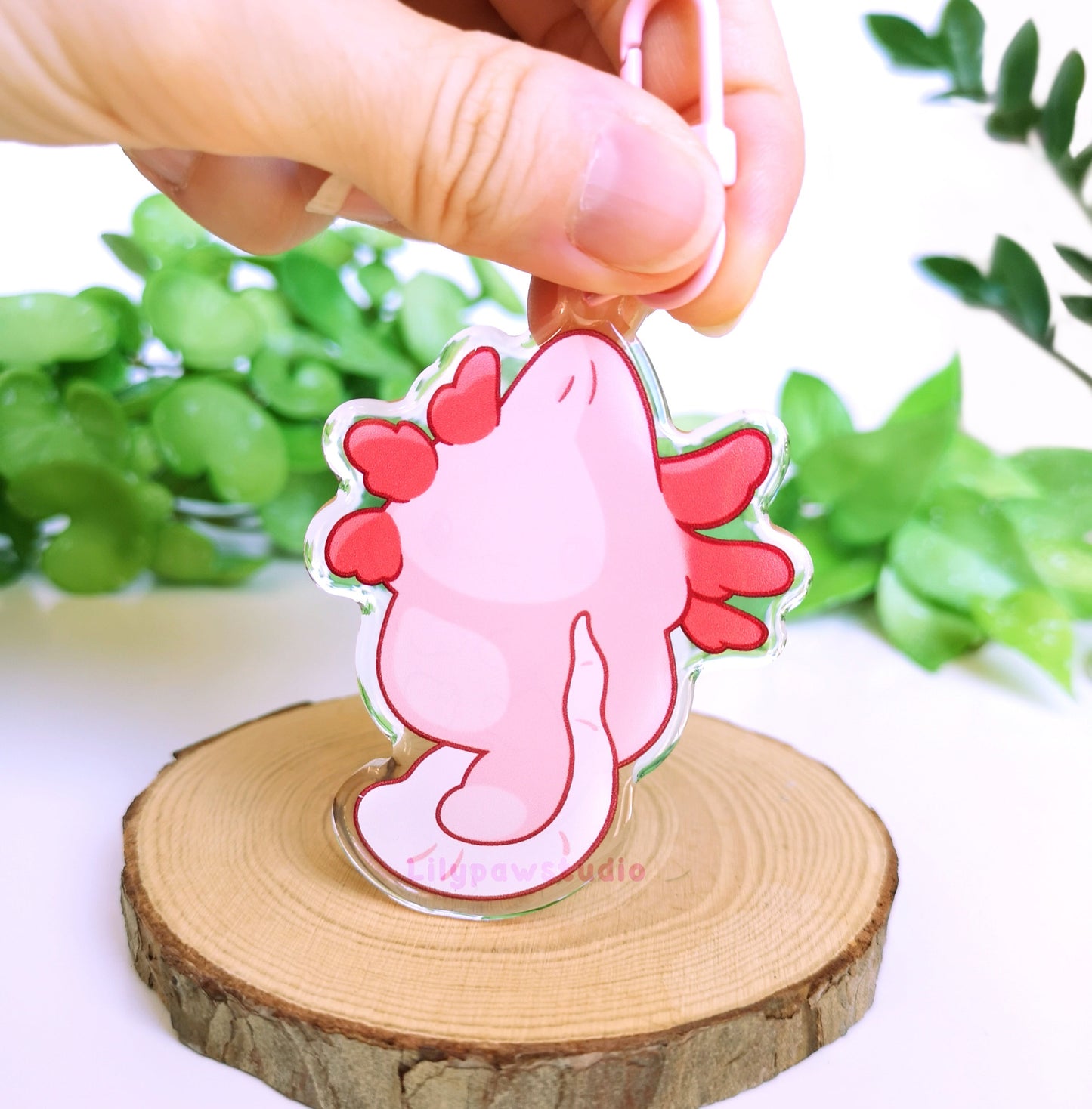 Axolotl Mochimal - Acrylic Charm