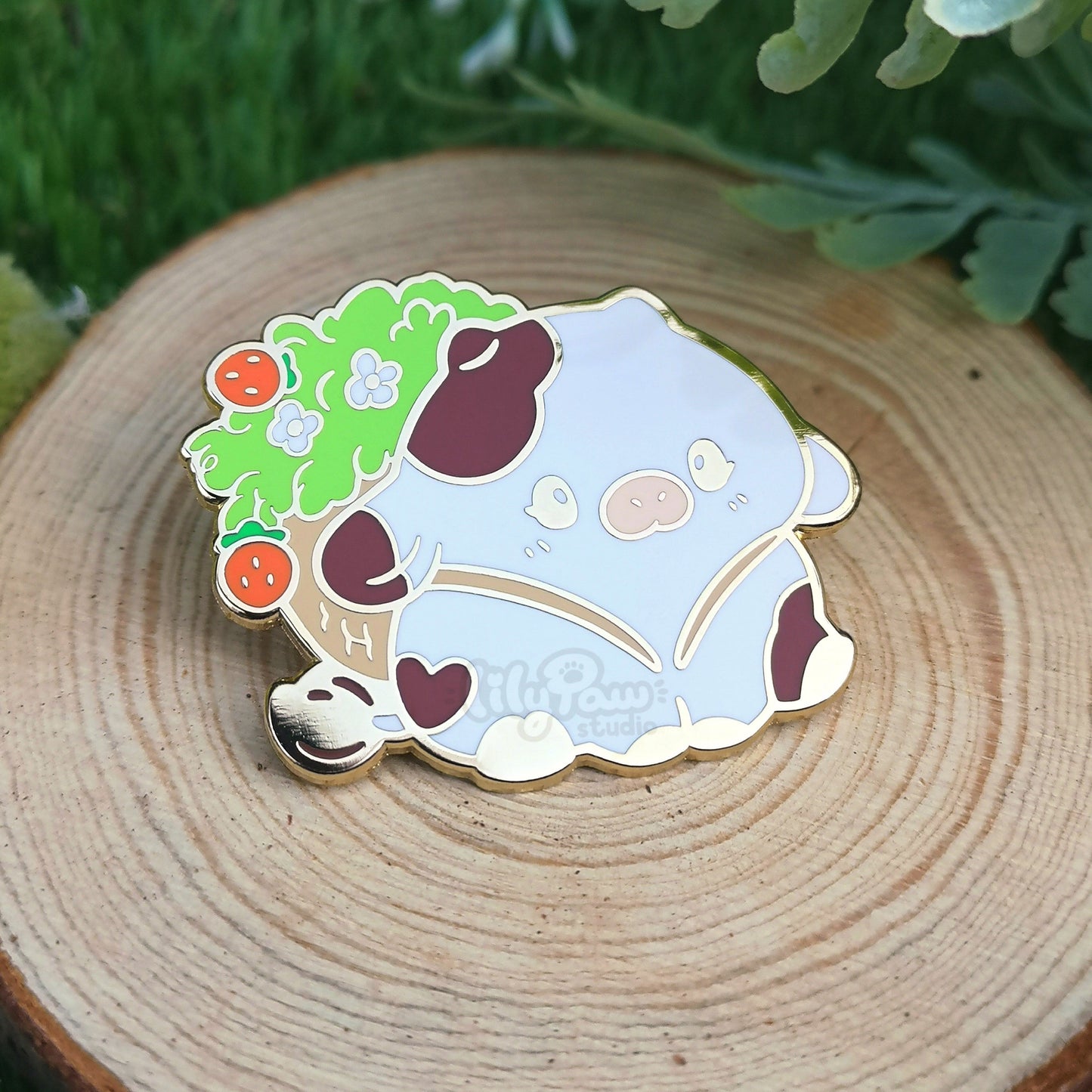 Strawberry Cowllector - Hard Enamel Pin