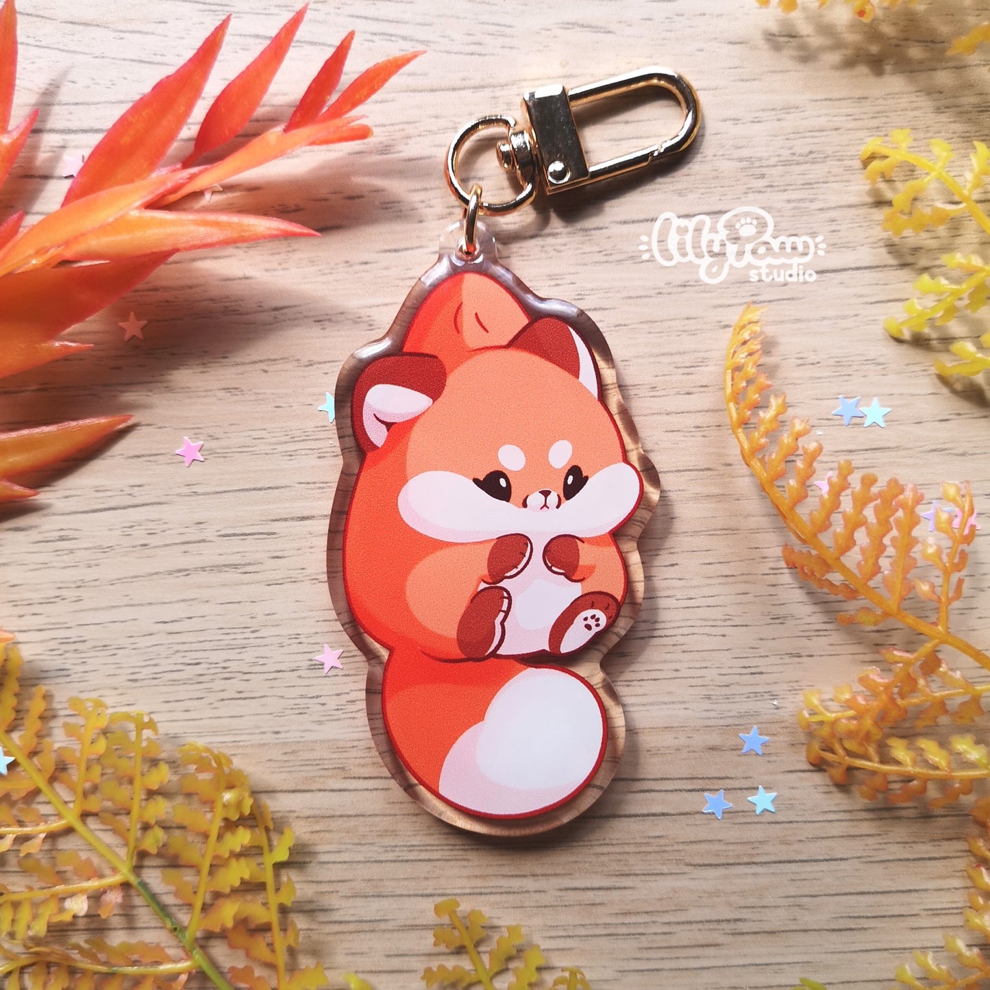 Fox Mochimal - Acrylic Charm