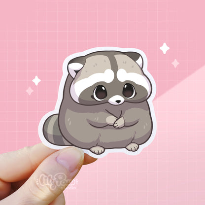 Guilty Raccoon - Vinyl Sticker