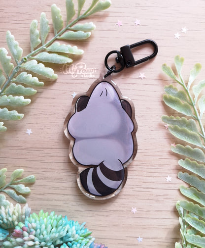 Raccoon Mochimal - Acrylic Charm