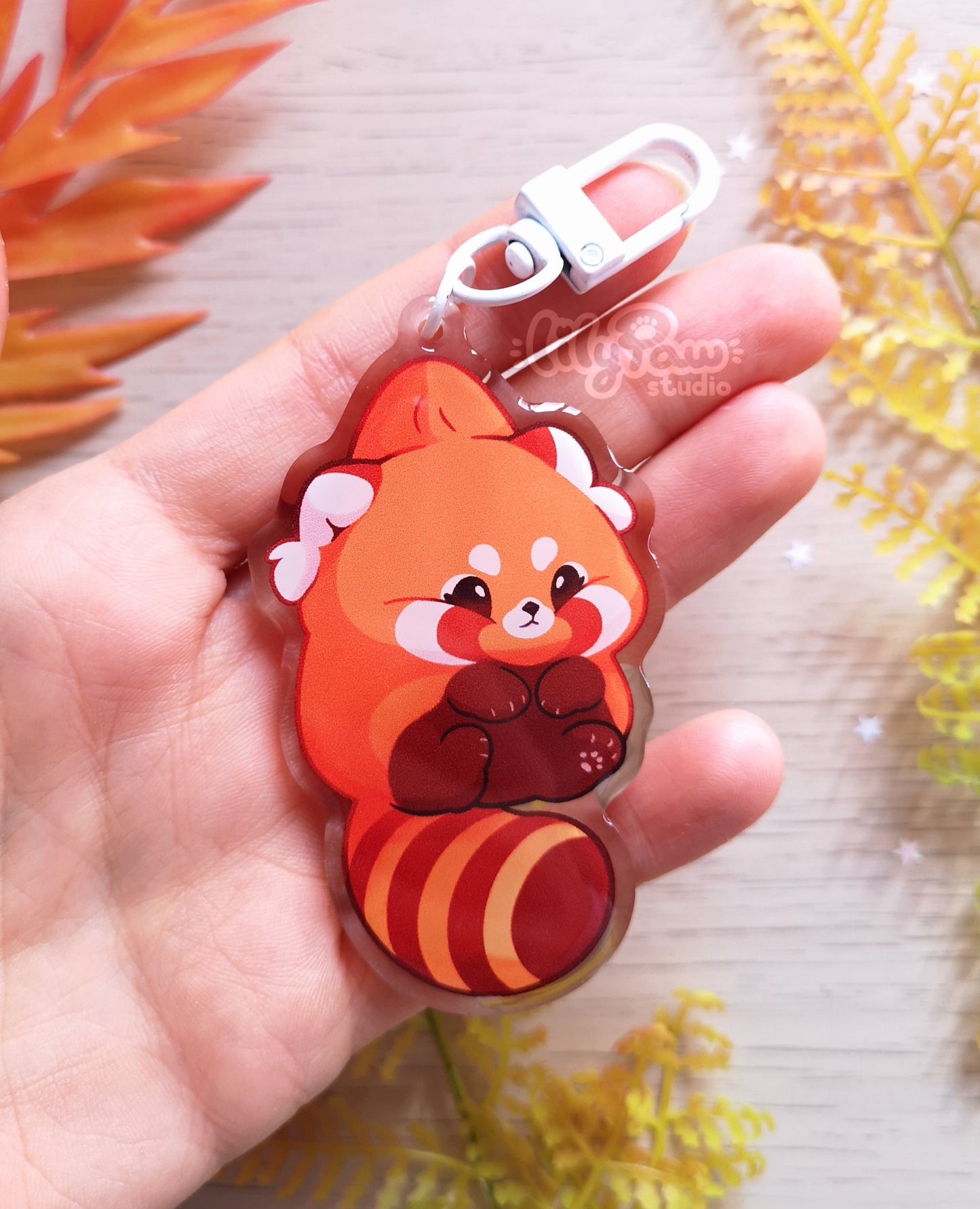 Red Panda Mochimal - Acrylic Charm