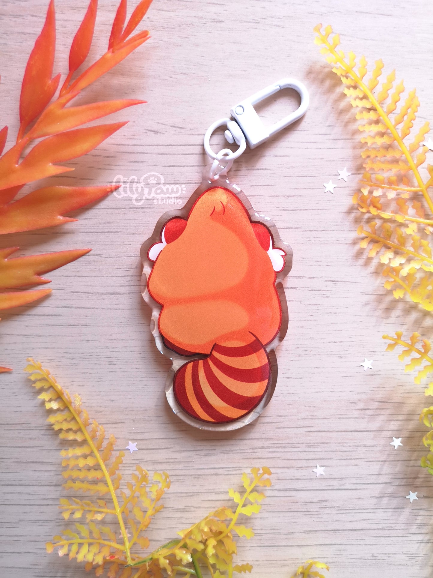 Red Panda Mochimal - Acrylic Charm