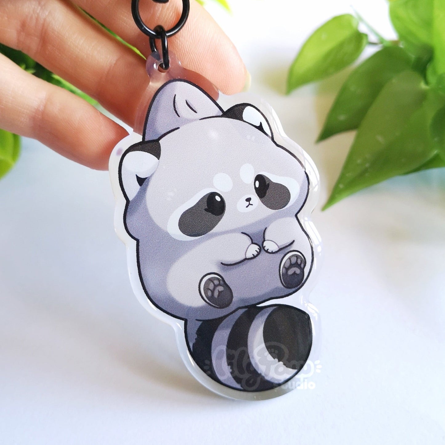 Raccoon Mochimal - Acrylic Charm