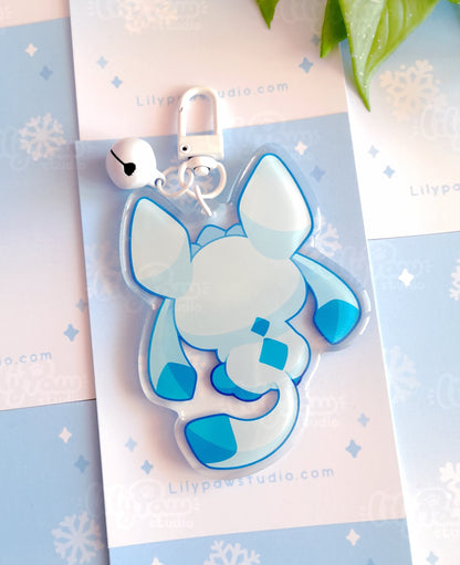 Eeveelution Acrylic Charm - Ice