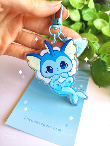 Eeveelution Acrylic Charm - Water