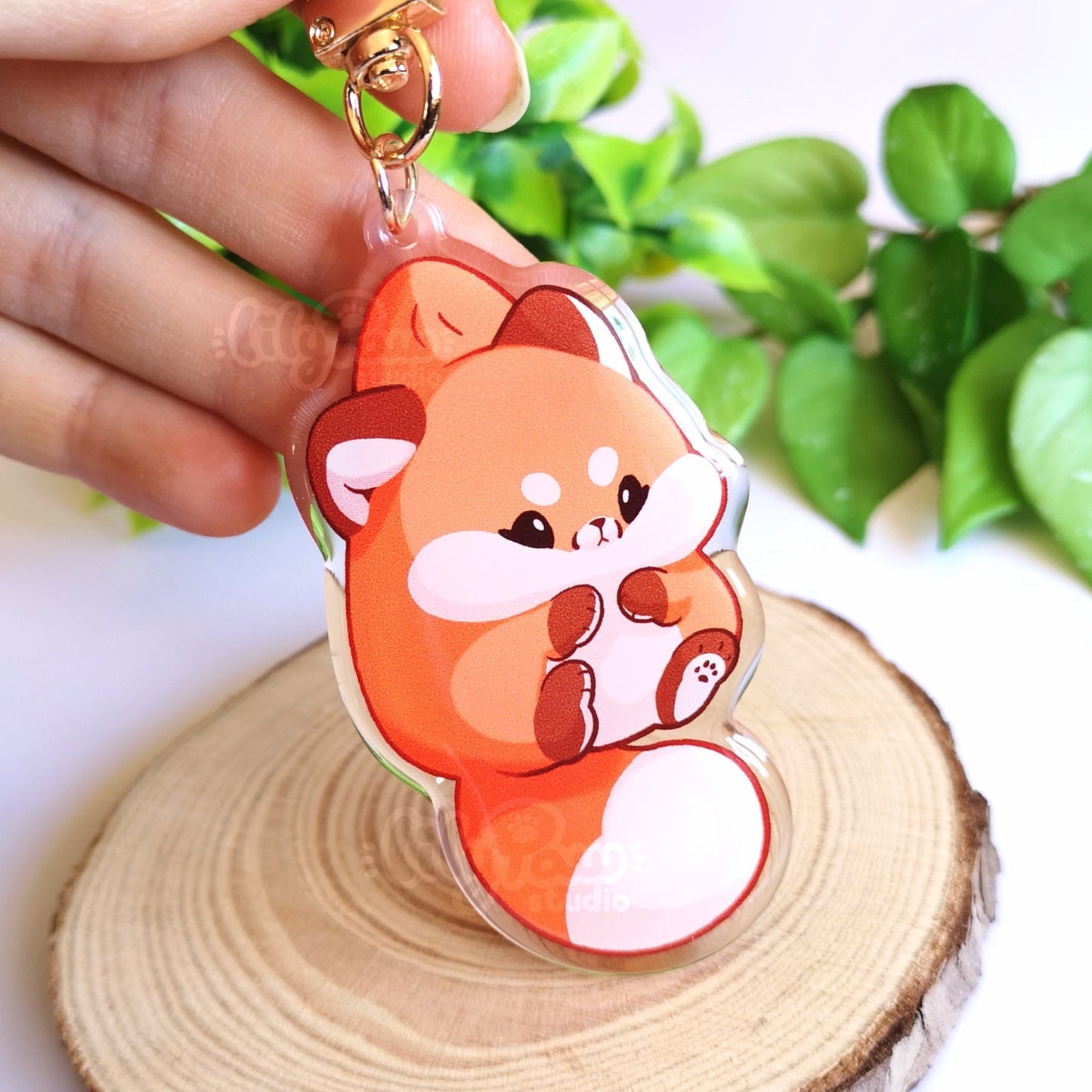 Fox Mochimal - Acrylic Charm