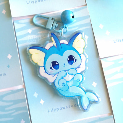 Eeveelution Acrylic Charm - Water