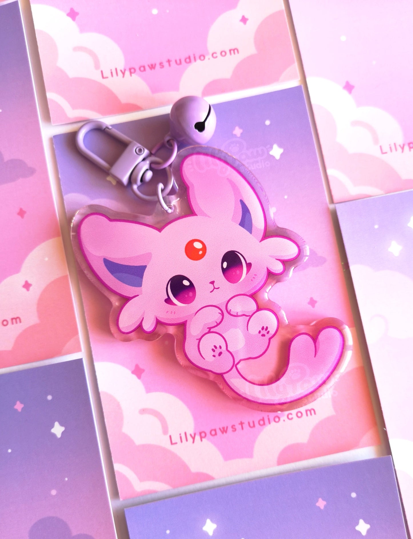 Eeveelution Acrylic Charm - Day