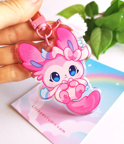 Eeveelution Acrylic Charm - Fairy