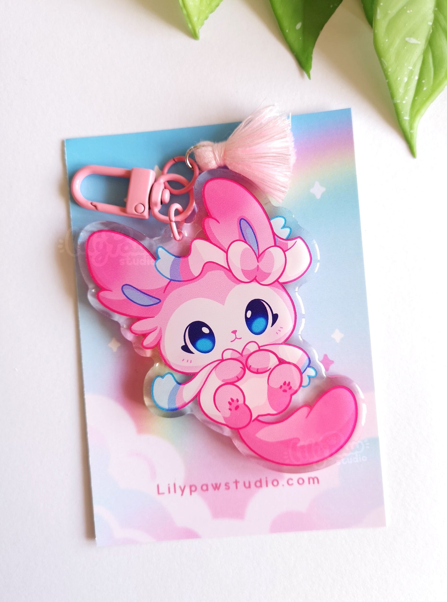 Eeveelution Acrylic Charm - Fairy