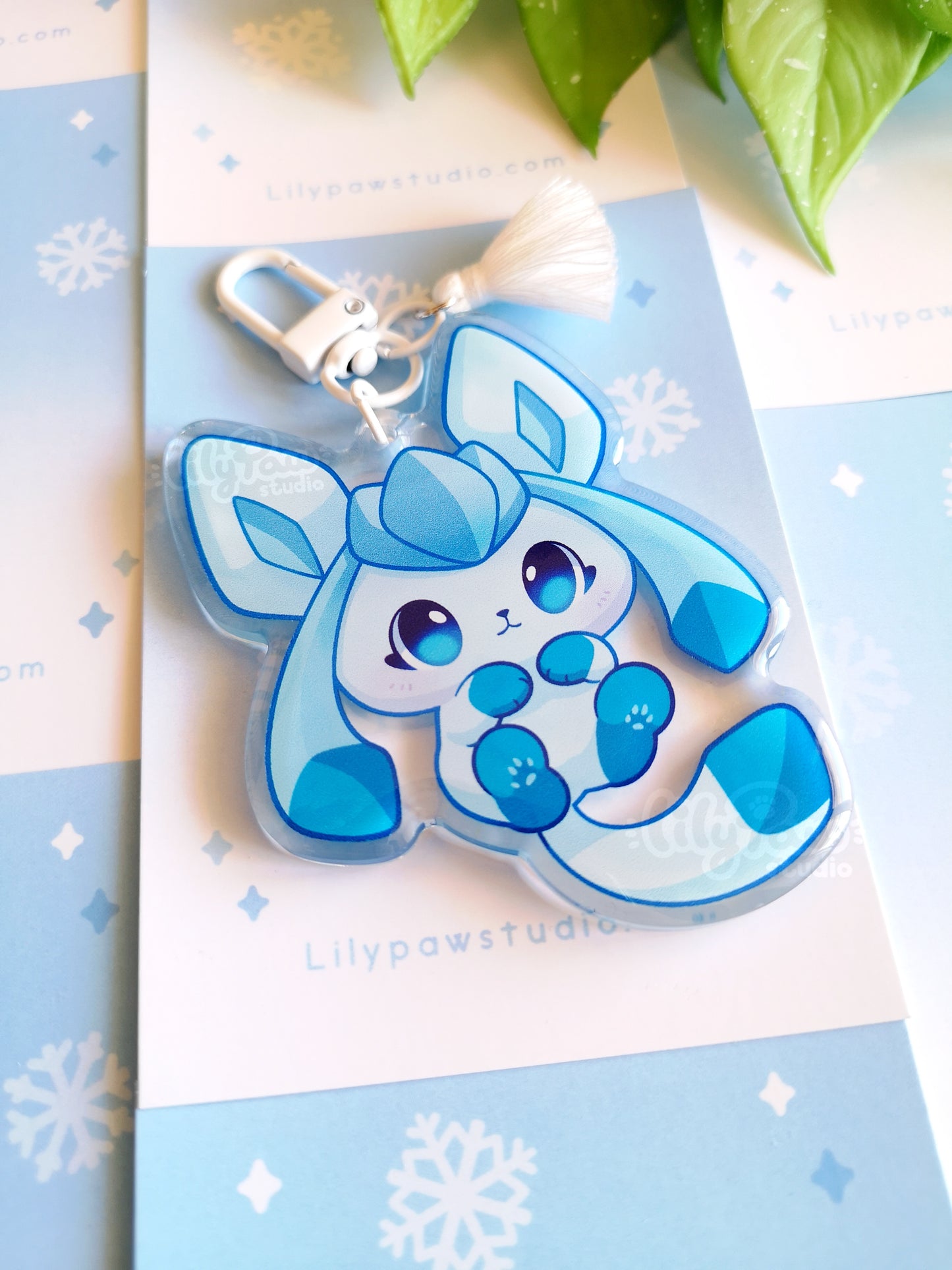 Eeveelution Acrylic Charm - Ice