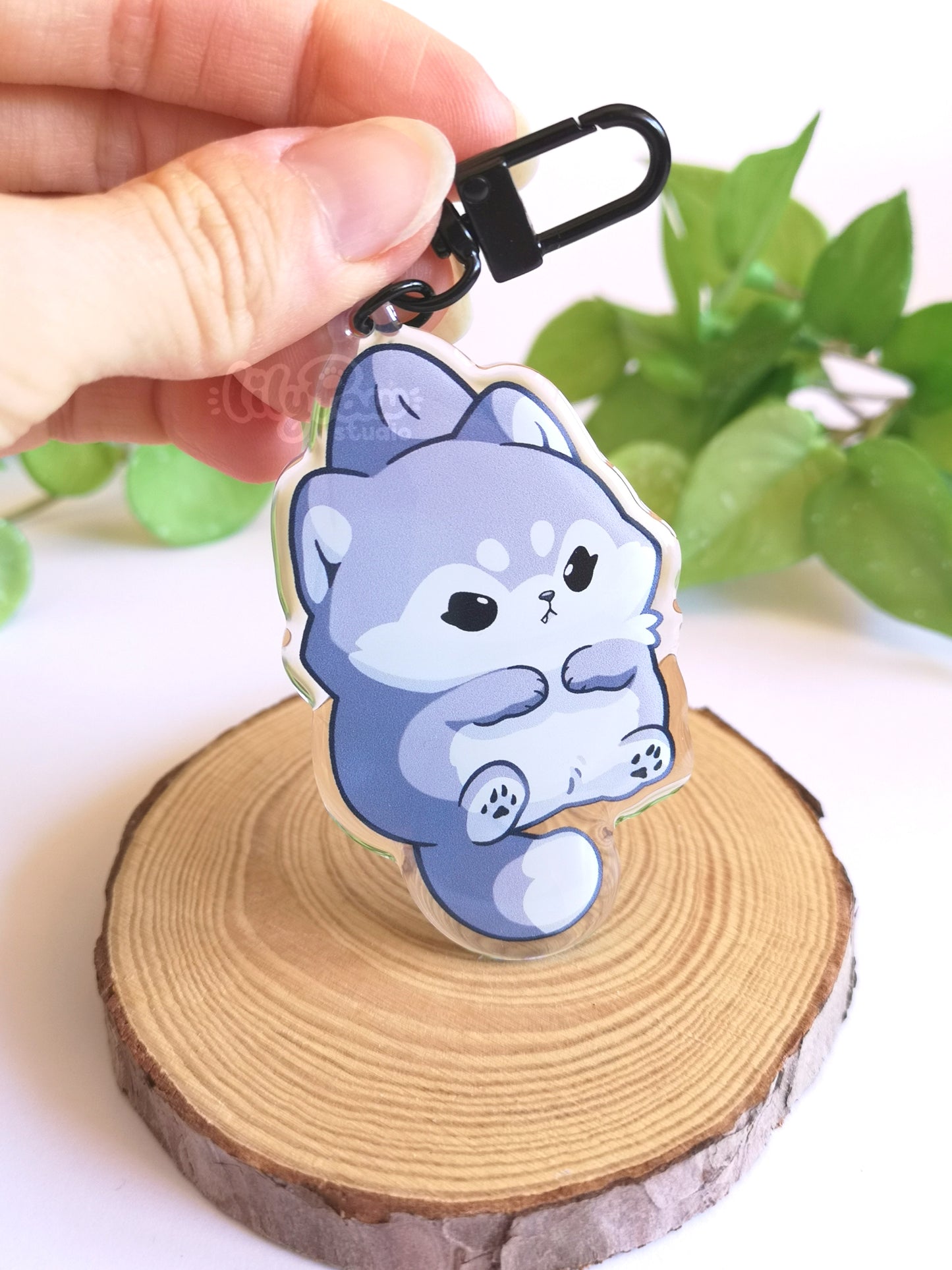 Wolf Mochimal - Acrylic Charm