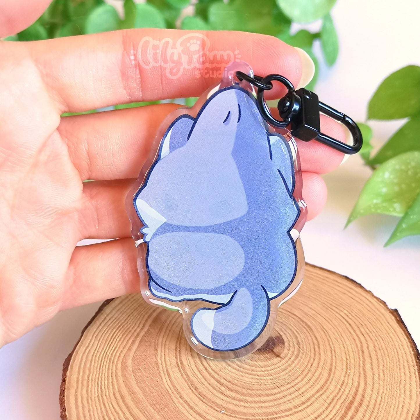 Wolf Mochimal - Acrylic Charm