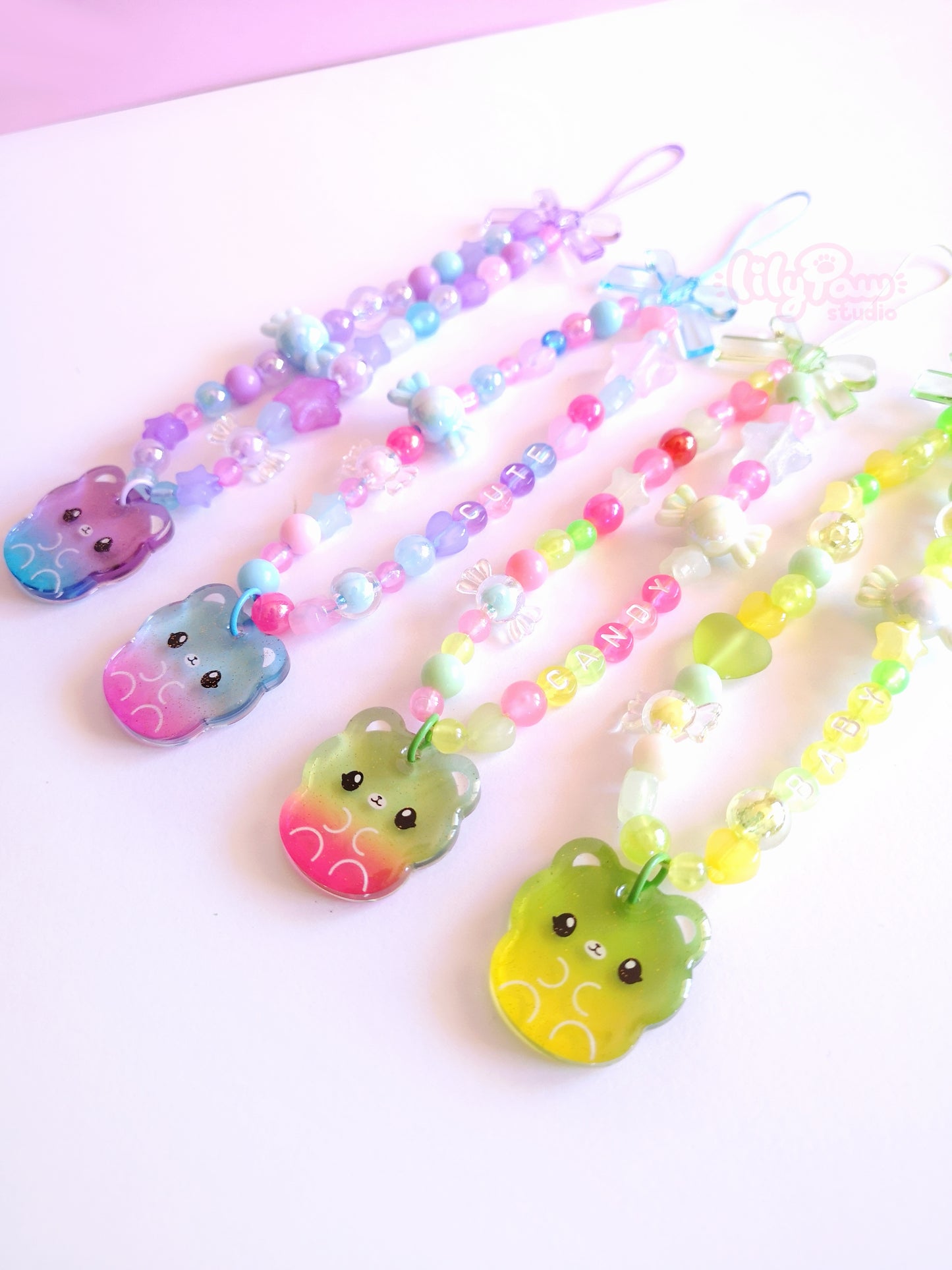 Candy Bears - Wrist Phone Straps