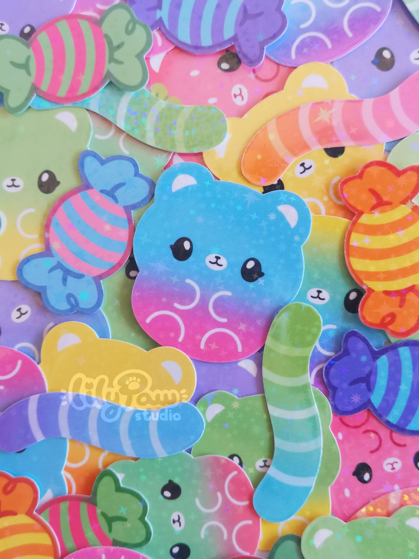 Candy Bears - Holo Sticker Pack