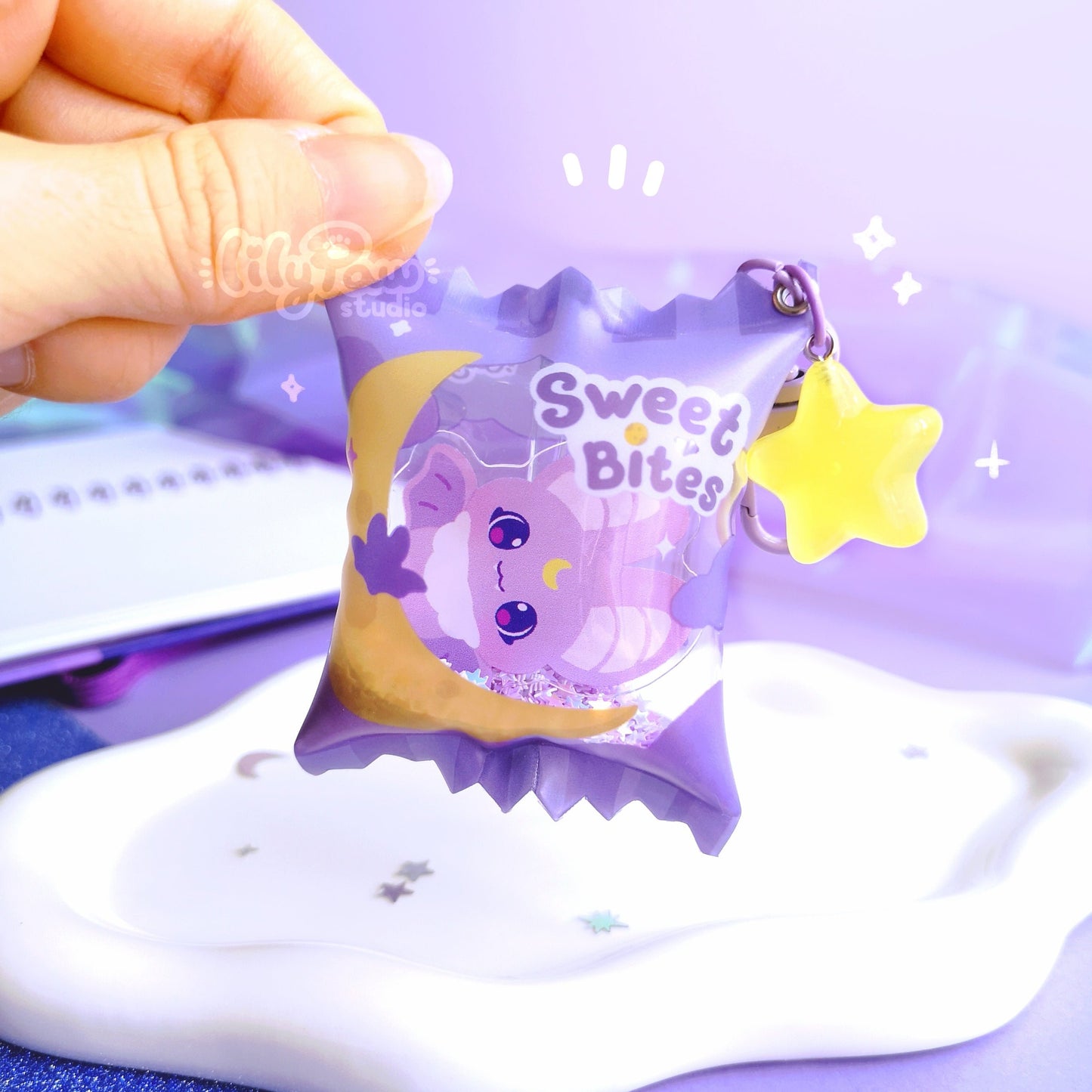 Sweet Bites - Candy Bag shaker charm