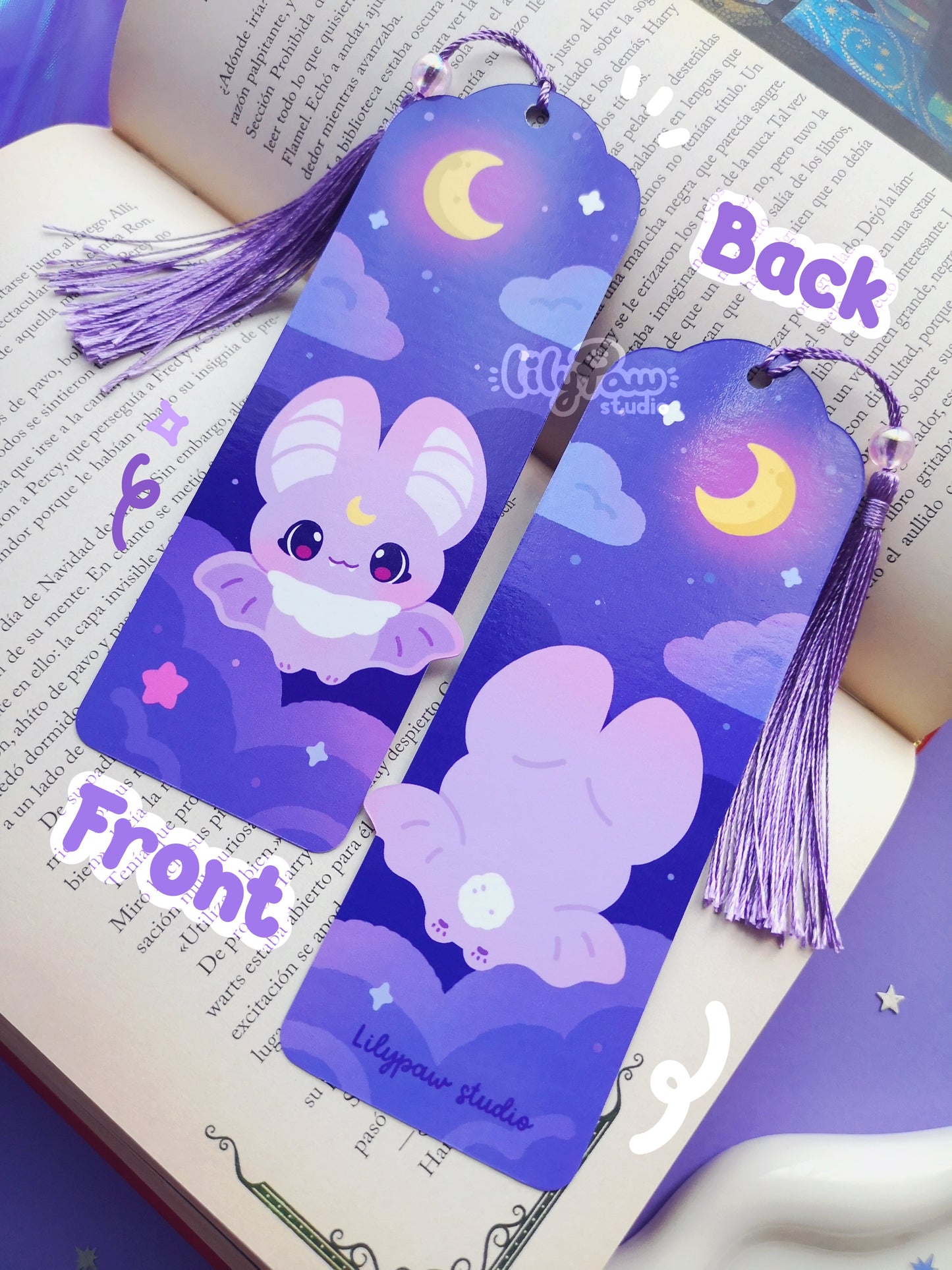 Bitty Bat - Bookmark