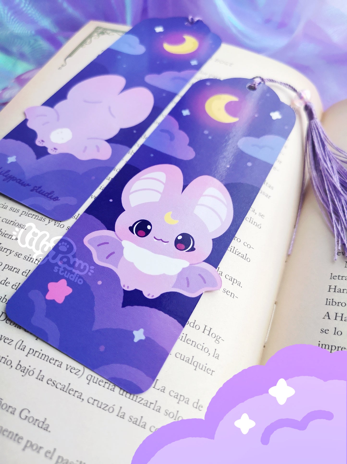 Bitty Bat - Bookmark