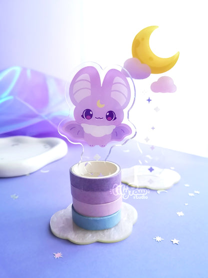 Moon and Bat Washi Stand