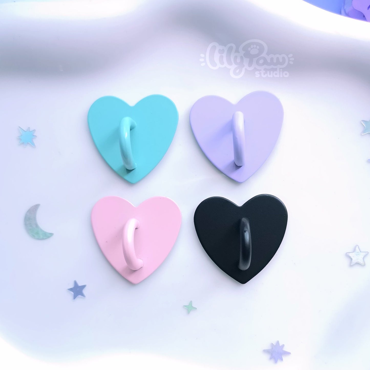 Heart Phone Hooks