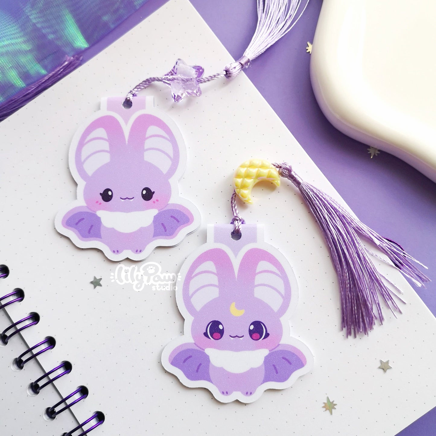 Bitty Bats - Magnetic Bookmarks