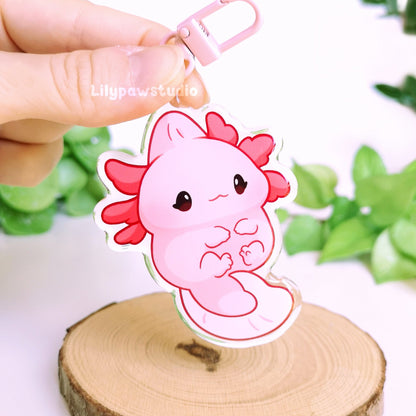 Axolotl Mochimal - Acrylic Charm