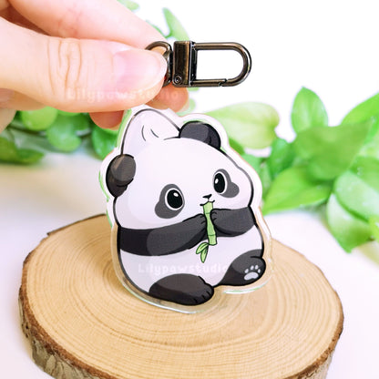 Panda Bear Mochimal - Acrylic Charm