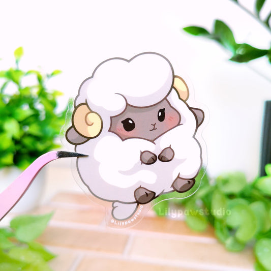 Ram Mochimal-Transparent Vinyl Sticker