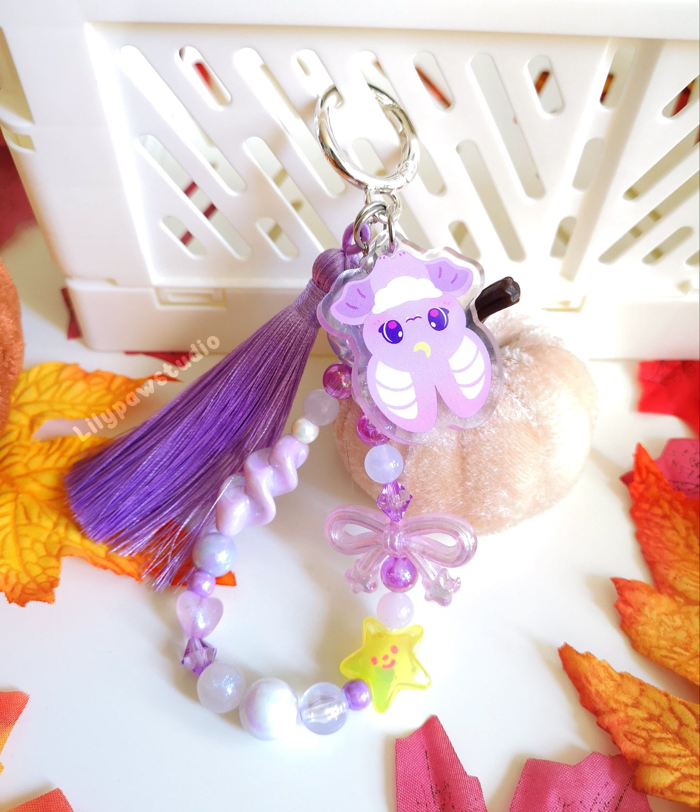 Bitty Bats - Beaded Charms