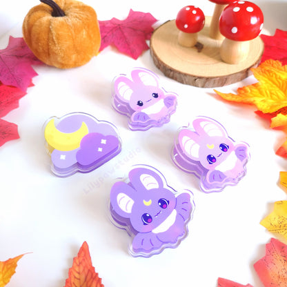 Bitty Bats - Binder Clips