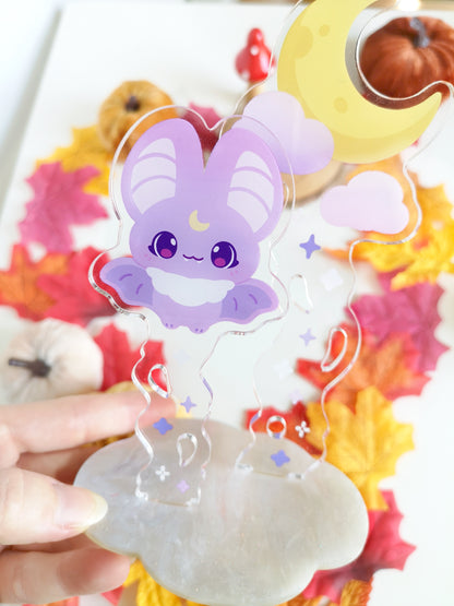 Moon and Bat Washi Stand