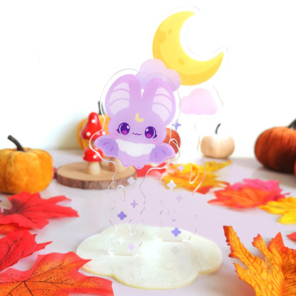 Moon and Bat Washi Stand