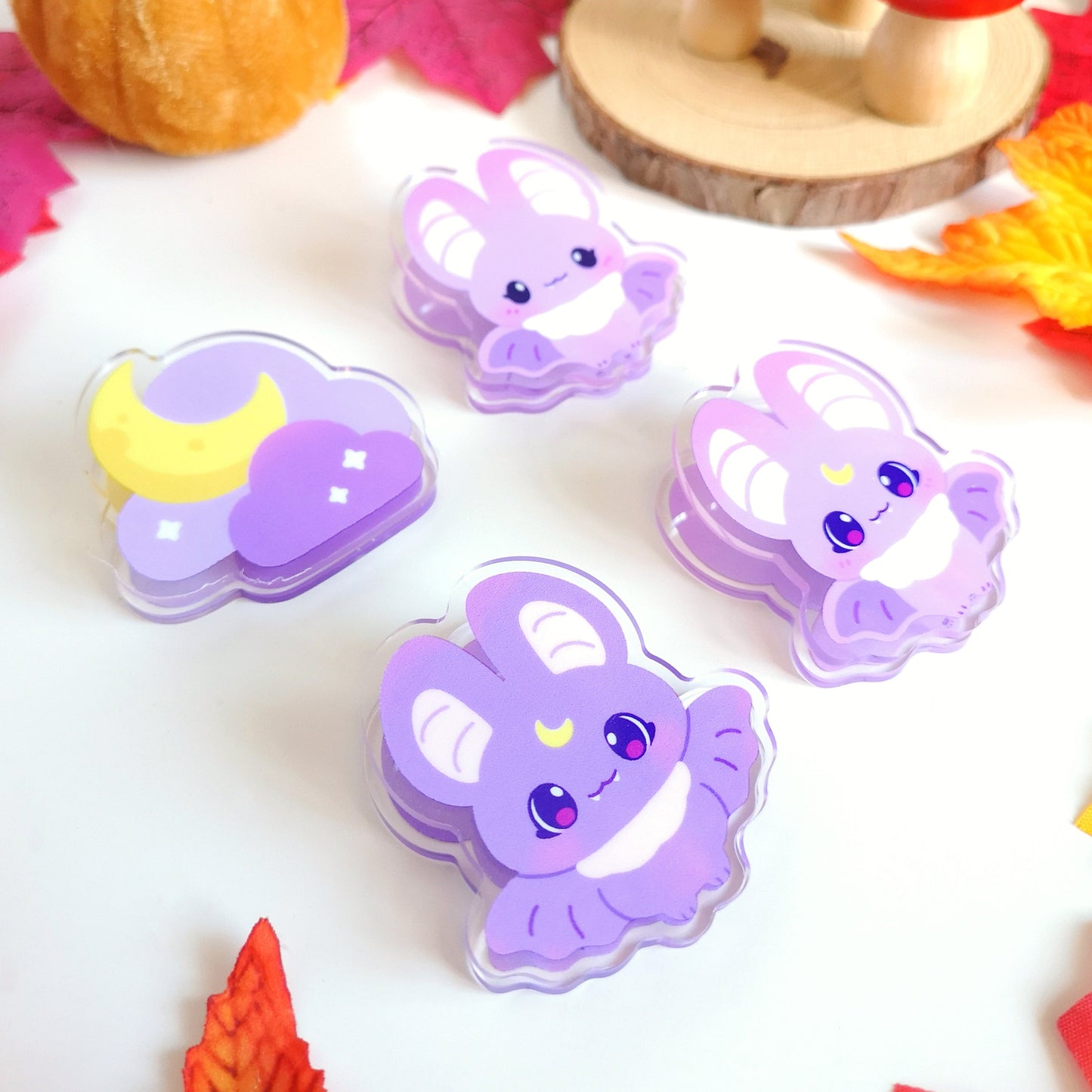 Bitty Bats - Binder Clips