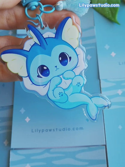 Eeveelution Acrylic Charm - Water