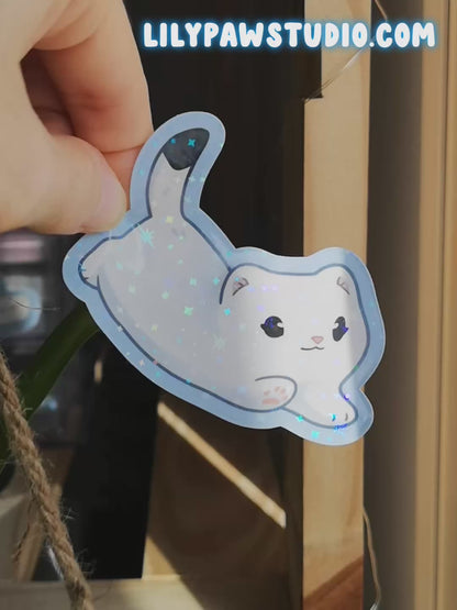 Polar Pals Die Cut Holo Stickers